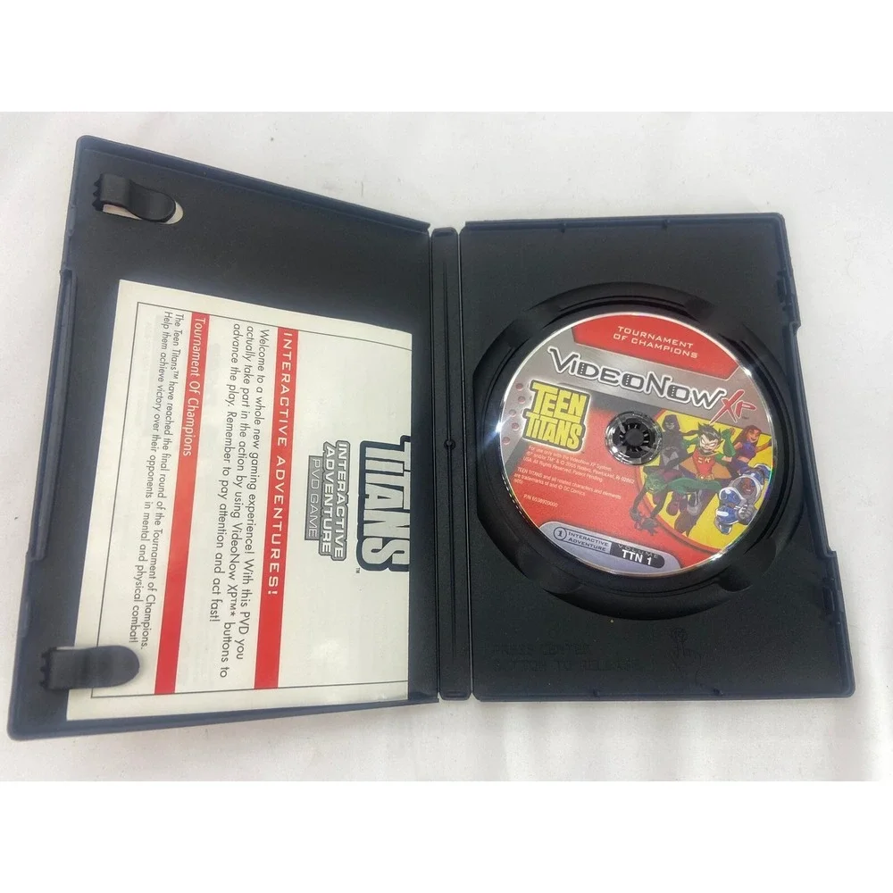 '05 Videonow PVD Video Interactive Adventure Teen Titans Tournament of Champions